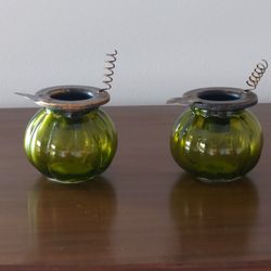 Pumpkin Candle Holders