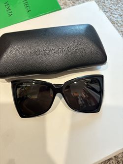 Original Balenciaga Cat Eye Sunglasses- With Case