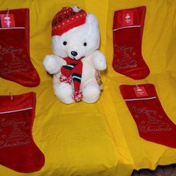 Christmas Stockings - Christmas Bear