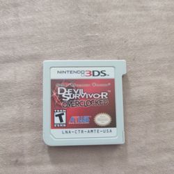 Devil Survivor Overclocked 3DS w/Manual
