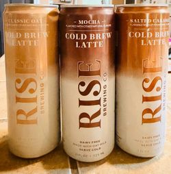 🔥 RISE Coffee | Cold Brew Latte – Cases for Sale! 🔥