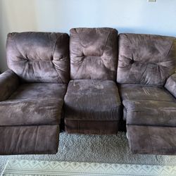 Reclining sofa/couch move-out sale!