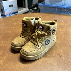 ECKO UNLTD Boys Child Kid Shoes Boots Size 1 Beige / Tan
