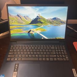 Lenovo ideapad slim 3i(15.6” Touch Laptop)- Abyss blue