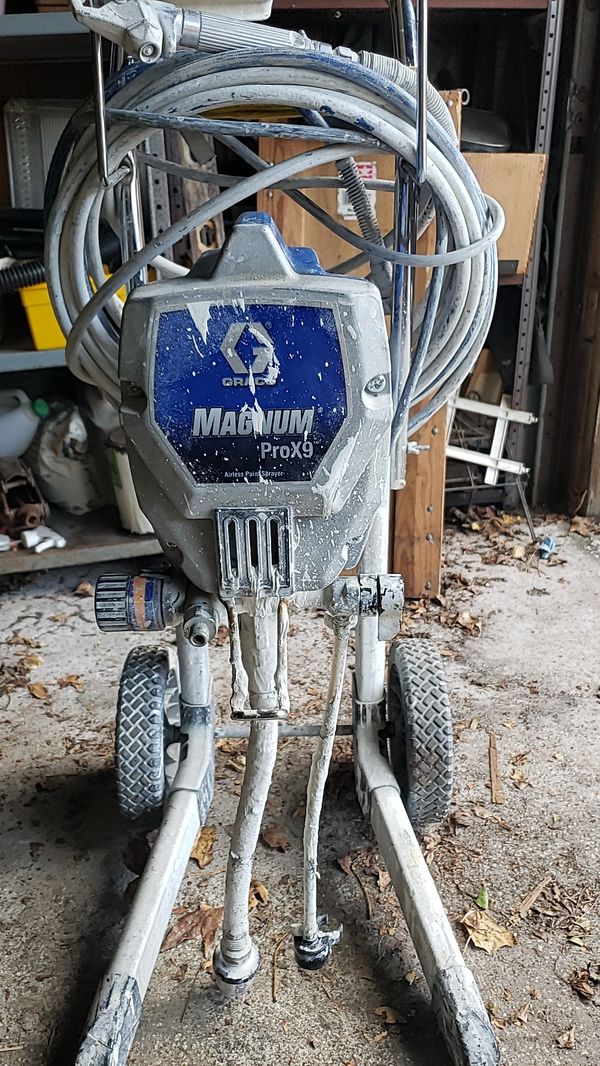 Graco magnum prox9 airless paint sprayer, works great just dont use it