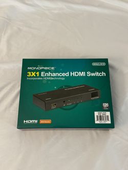 Monoprice 3X1 Enhanced HDMI Switch