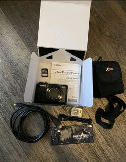 Canon G7X Mark ii Camera