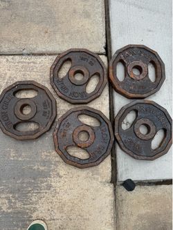 25LB Iron Grip Olympic Weights