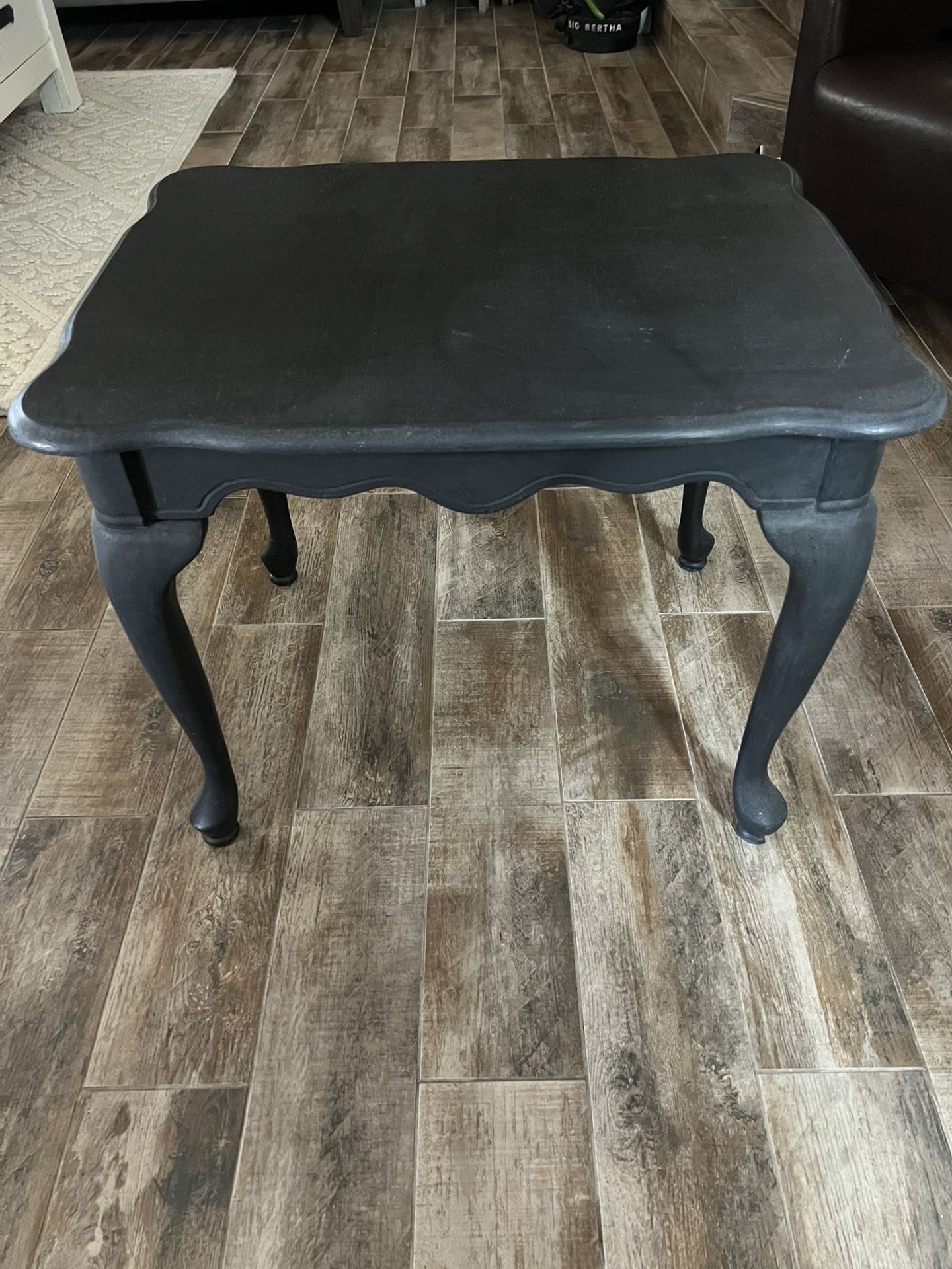 Wooden End Table