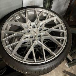 TSW Set Of 4 RIMS With Tires 