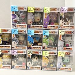 DRAGON BALL Z FUNKO POPS FOR SALE