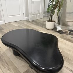 Black Organic Coffee Table