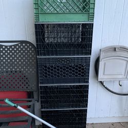 Many Milk Crates available storage containers boxes vinyl records lp