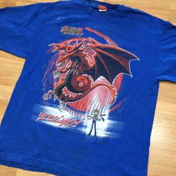 Vintage Yu-Gi-Oh Yami Yugi Shadow It's Time To Duel T Shirt Kazuki 90s 96 Small