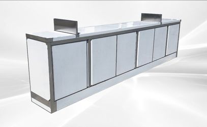 Food Vending Trailer Six Door cabinet TRC7