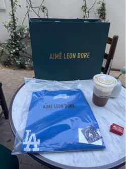 AIMÉ LEON DORE LA Dodgers Unisphere Tee Large