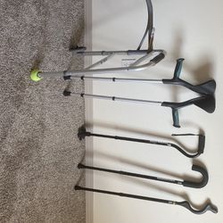 Five Different Walking Canes