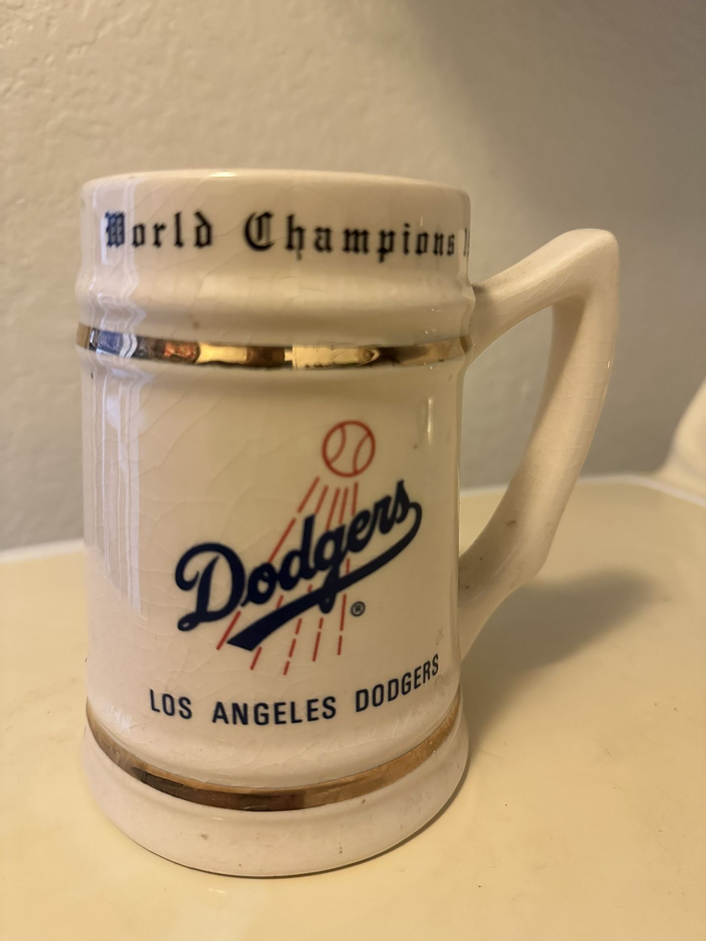 Los Angeles Dodgers Stein 1978 World Series champions, Mug