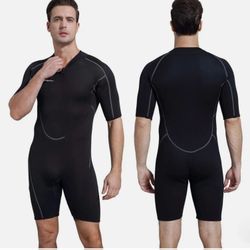 SEASKIN MENS  3mm SHORTY WETSUIT