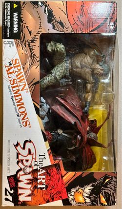McFarlane Toys… The Art of Spawn… Spawn vs Al Simmons Deluxe Boxed Set Series 27