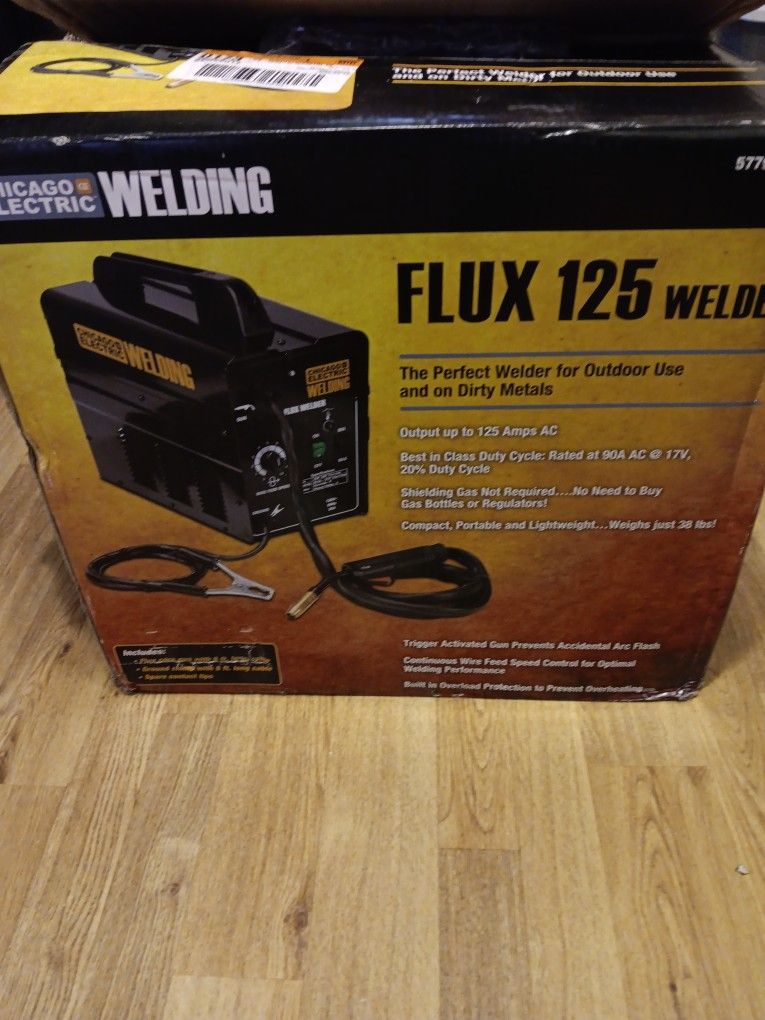 NEW WELDER CHICAGO ELECTRIC FLUX 125