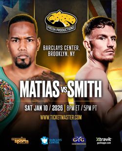 Boxing At The Barclays Center  Jan 10th