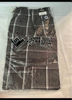 Shaka Wear Plaid Shorts Size Small