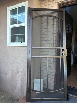 brand new front door screen