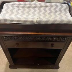 Baby Crib And Changing Table