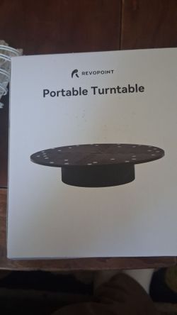 Revopoint Portable Turntable. Motorized 3D Scanning Table - New
