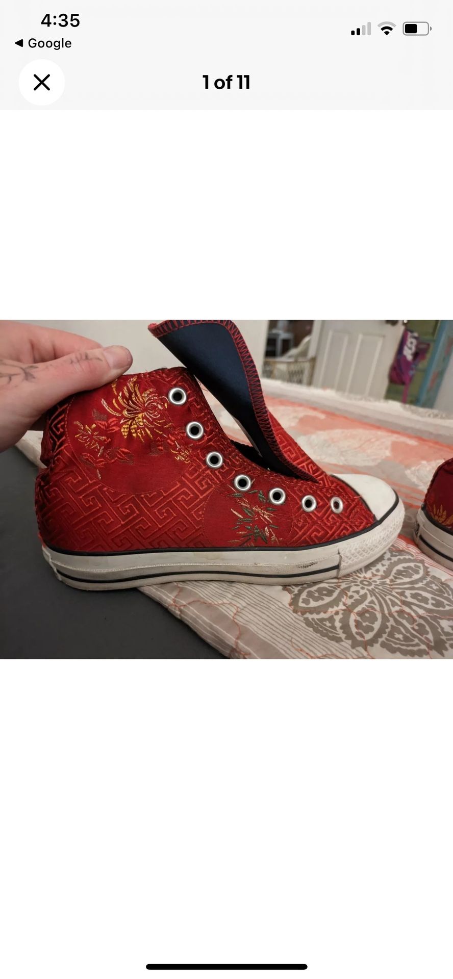 Vintage Converse Size 7