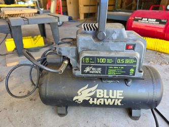 Blue hawk air compressor