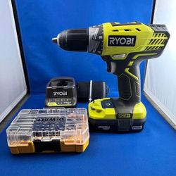 RYOBI ONE+ 18V Cordless 1/2 in. Drill/Driver Kit
