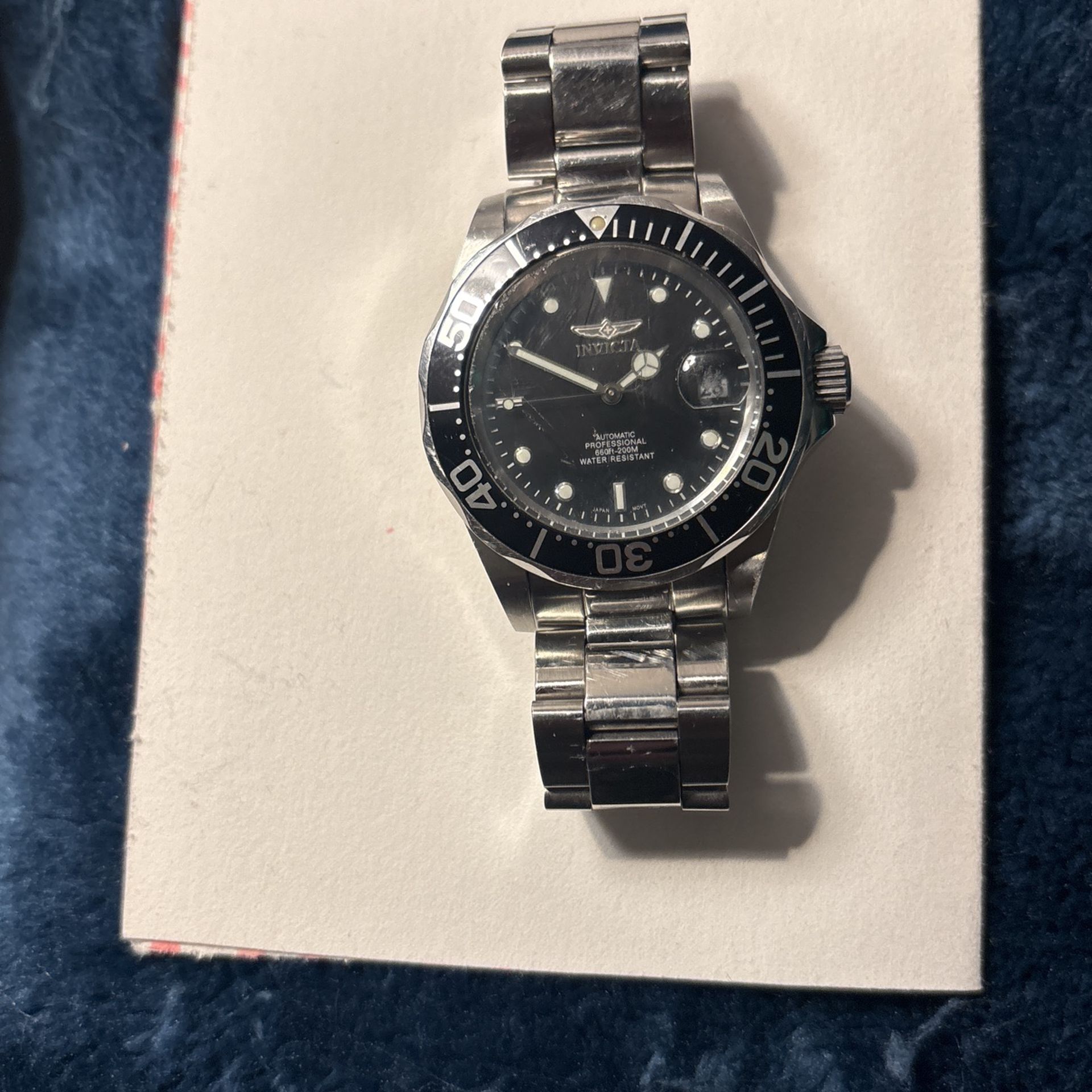 Invicta Silver Watch
