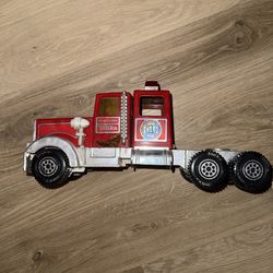 Tonka hook and ladder fire truck red