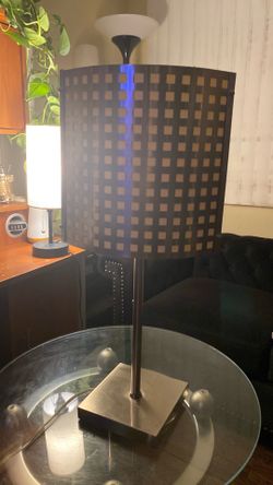 Modern metal steel lamp
