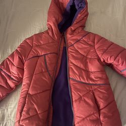 Pacific Trail Girls Snow Jacket Size 5-6