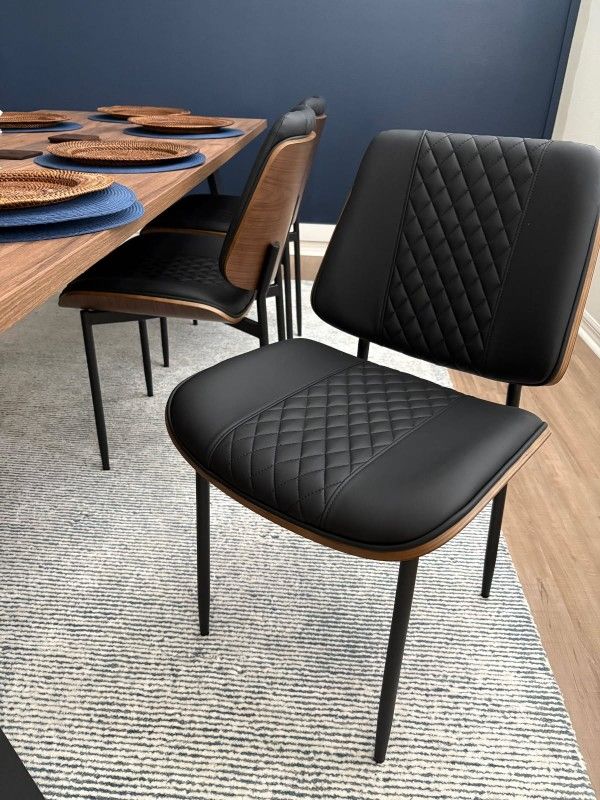 Dining Chairs Set Of 4 Mid Century Modern