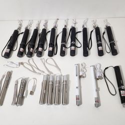 20pcs Green, Red USB L. Pointer, 4 in 1, 2 in 1 USB Rechargeable Red L. Pointer and Light