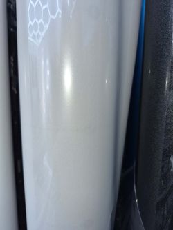 Pearl white vinyl wrap by yard