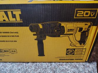 DeWalt 1 in rotary hammer SDS plus