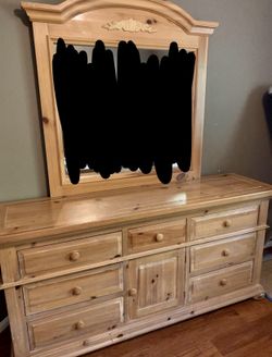 Broyhill dresser and mirror