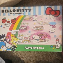 Hello Kitty And Friends Party Kit For 8