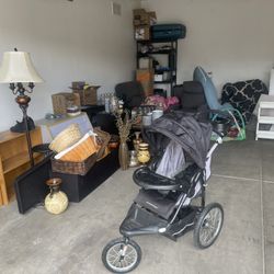 Baby Stroller, Gates, Bookshelf  