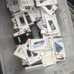 📦 Huge Lot of Phone Cases & Tempered Glass – iPhone & Samsung Models!