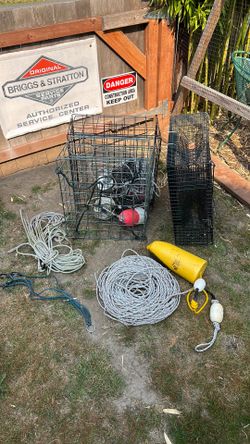 Shrimp and crab fishing lot