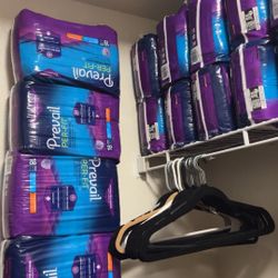 Prevail Pre-fit Large Diapers