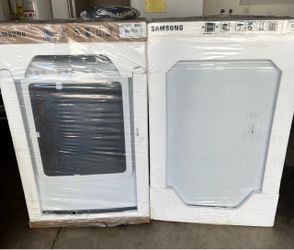 Samsung Electric Washer and Dryer