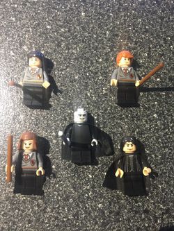 Harry potter lego compatible mini figure set from 4842 Hogwarts Castle