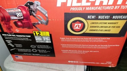 New Transfer Tank & Pump All Together